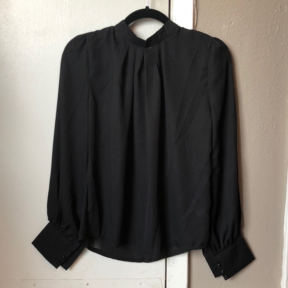 Black Long Sleeve Blouse